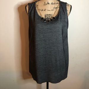 Caron sport open back blouse